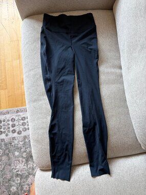 Navy blue Lululemon leggings size 6.